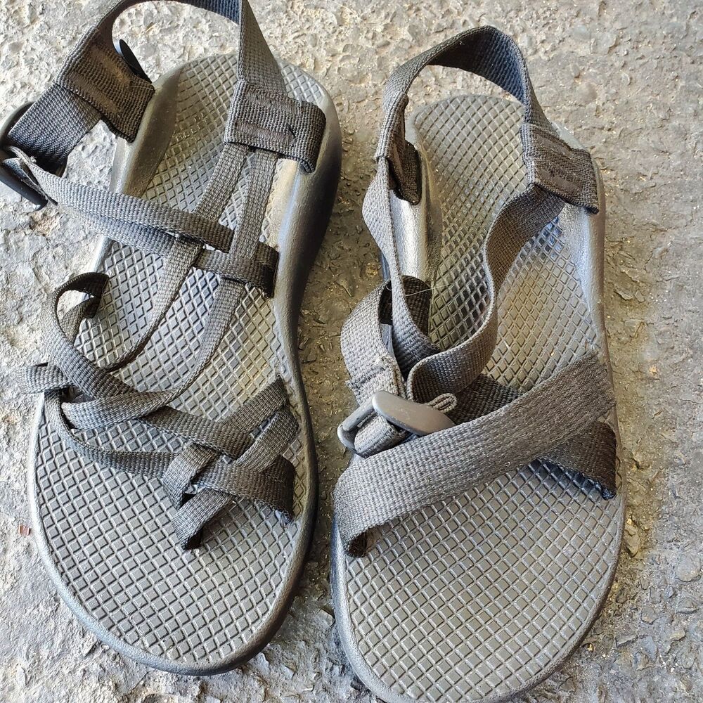 Chaco Vibram Sandals Size W6 With Straps And Buckle Vibram Soles OSR